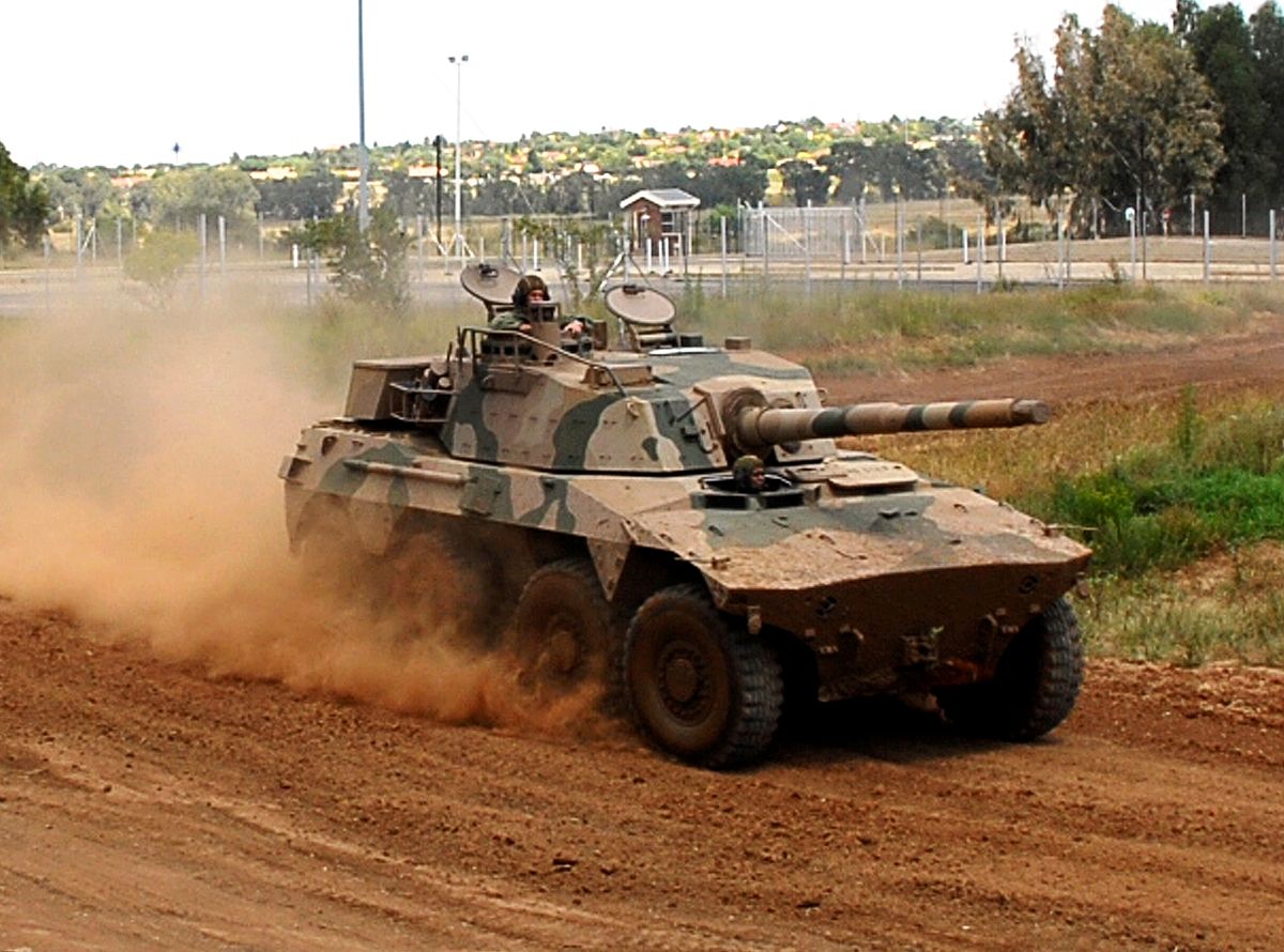 Rooikat Armoured Reconnaissance Vehicle