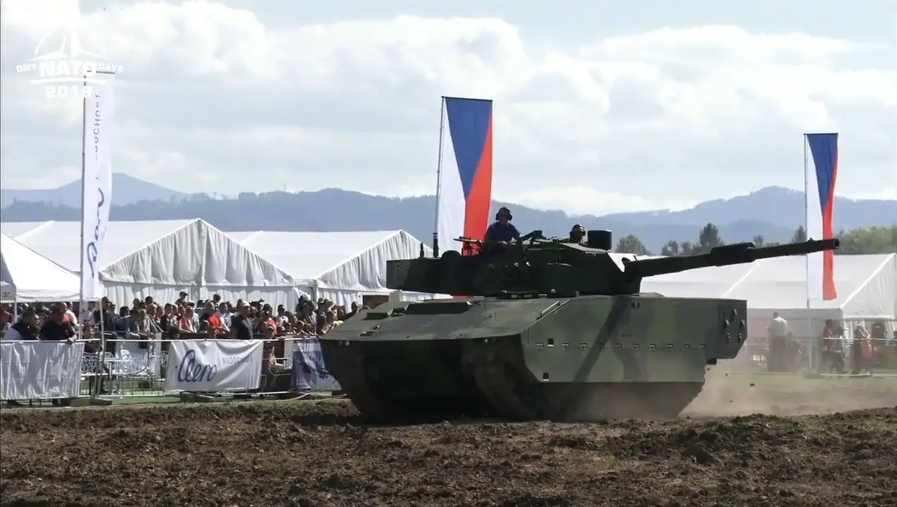 GDELS unveiled ASCOD Medium Main Battle Tank at NATO Days 2018