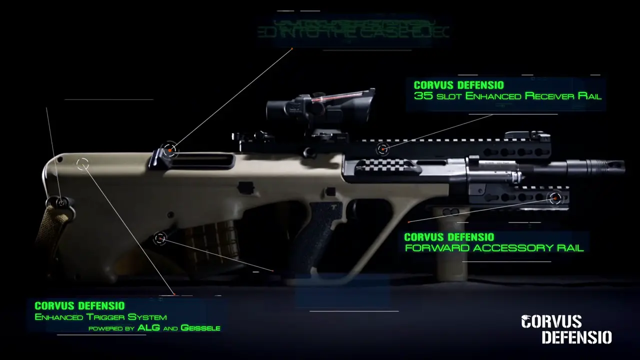 Crovus Defensio Steyr AUG Evolution Kit