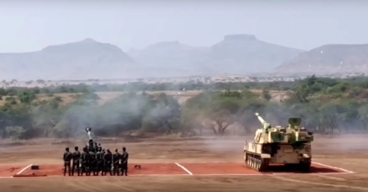 Indian Army inducts K9 Vajra and M777 artillery systems