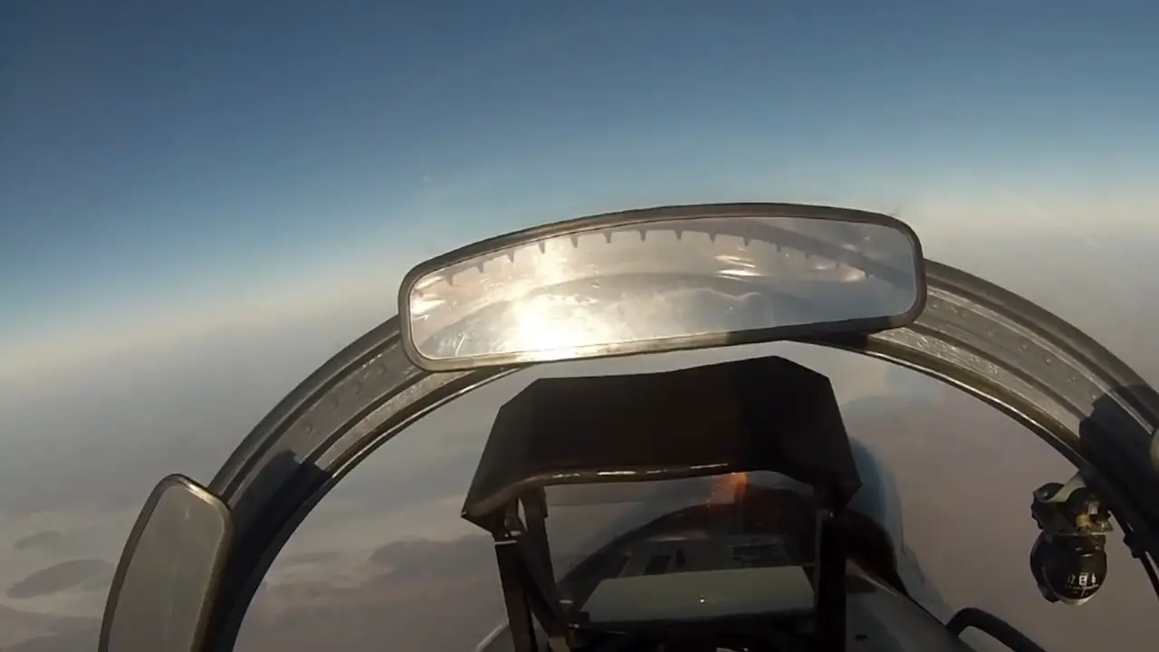 Russian Air Force repel a simulated attack above the south of Russia