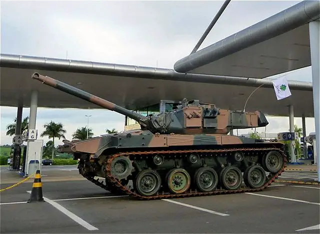 M41C light tank of Brazilian army
