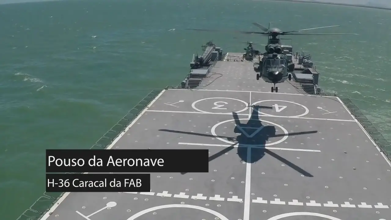 Brazilian Navy participates in Operation Atlantic V