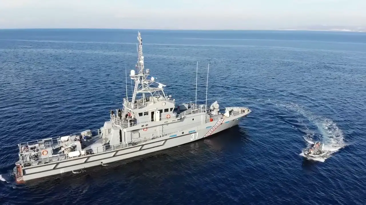 Croatian Navy OmiÅ¡ (OOB-31) Inshore Patrol Boat