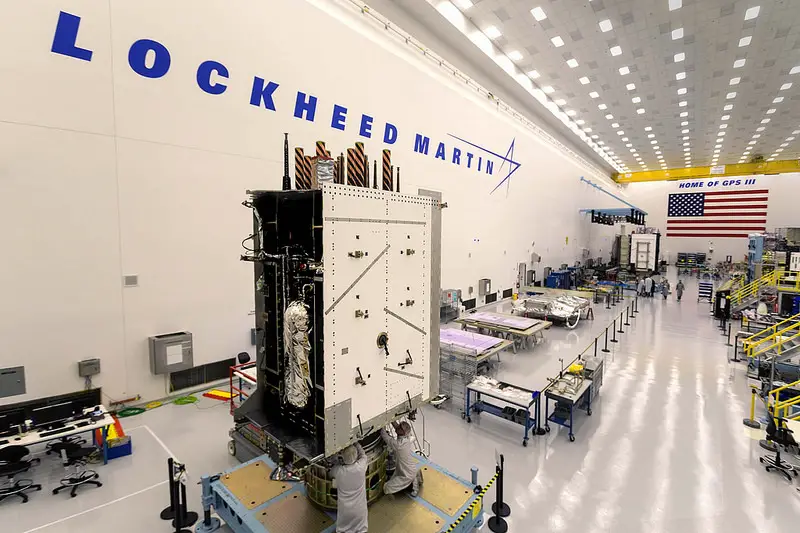 First Lockheed Martin-Built GPS III Satellite Encapsulated for Dec. 18 Launch