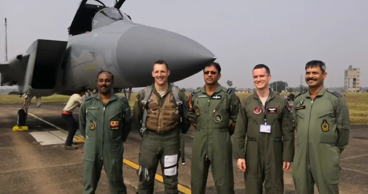 India and US airforces begin exercise Cope India 2019
