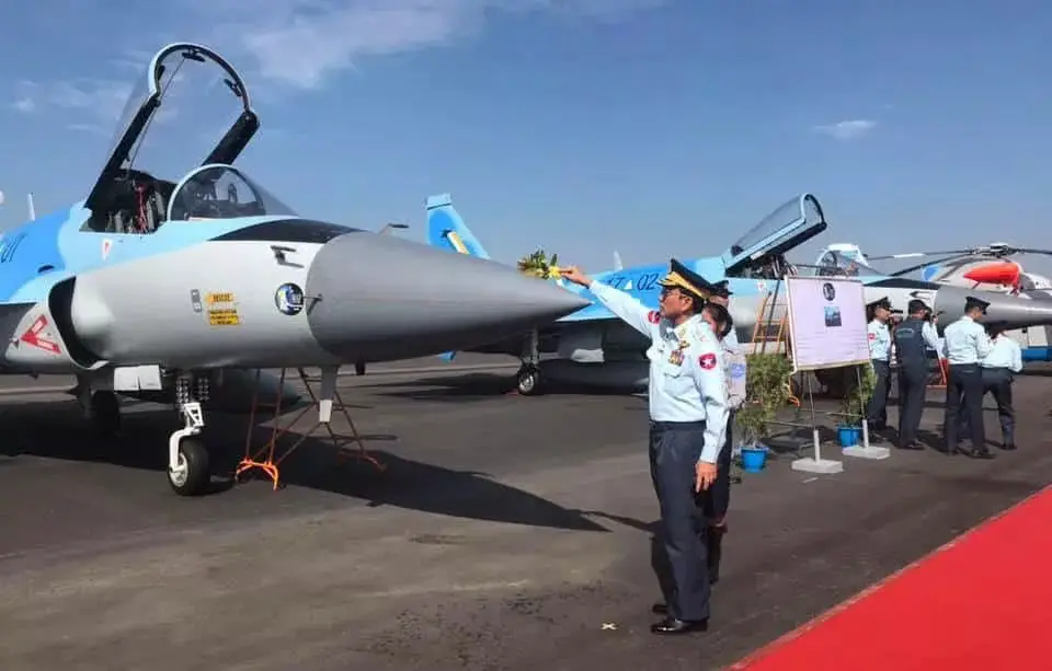 Myanmar officially inducts JF-17M Thunder fighter