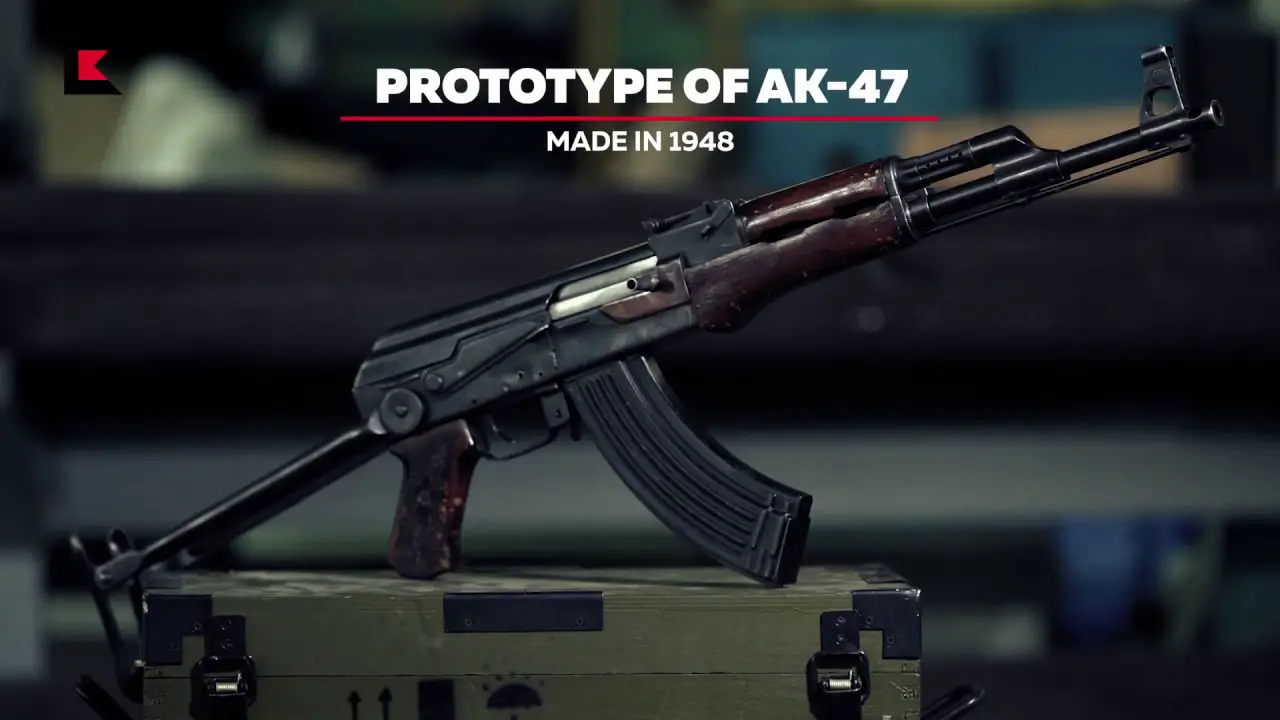 Prototype of AK-47 made in 1948