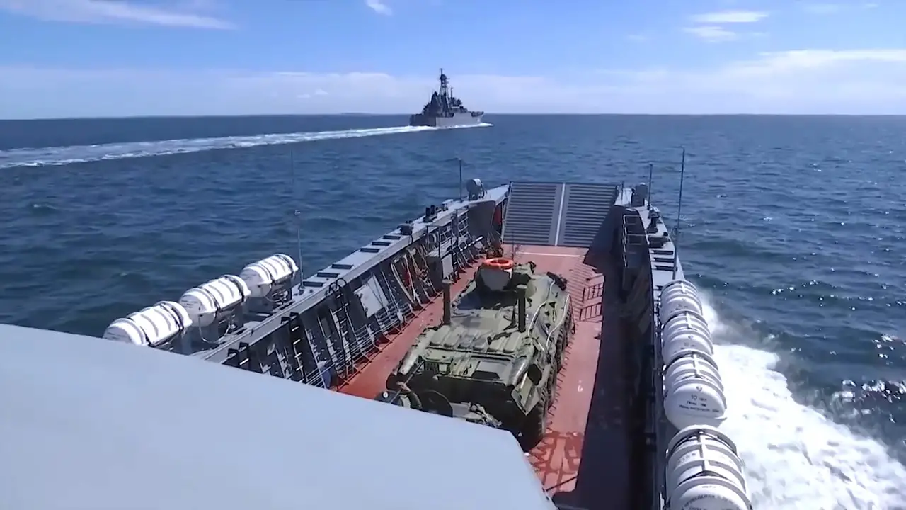 Russia celebrates Naval Infantry Day