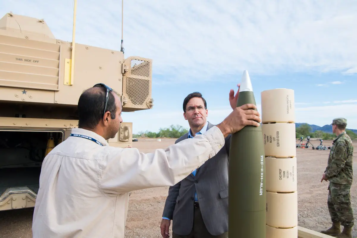 U.S. Army tests Extended Range Cannon Artillery (ERCA) at Yuma Proving Ground