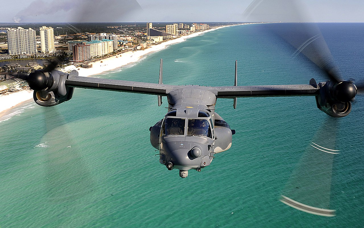 A CV-22 of 8th Special Operations Squadron 