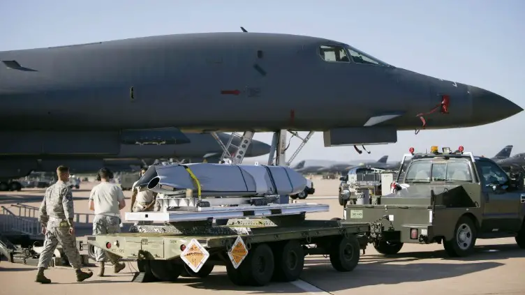 Air Force successfully launches LRASM missile from B-1B Lancer