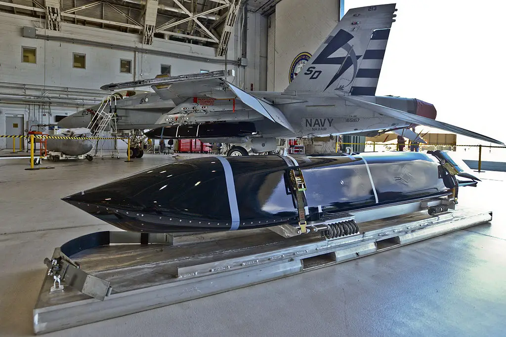 A Long Range Anti-Ship Missile (LRASM) integrated on F/A-18E/F Super Hornet