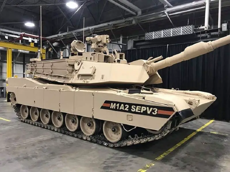 Poland Army to Buy 250 M1A2 Abram SEPv3 Main Battle Tanks from US