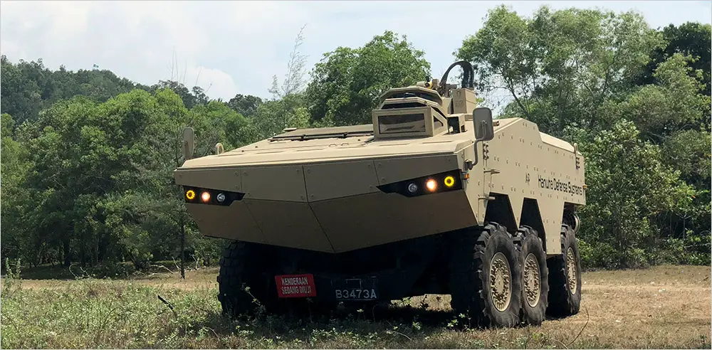 Hanwha Defense Systems Tigon 6Ã—6 Armored Wheeled Vehicle