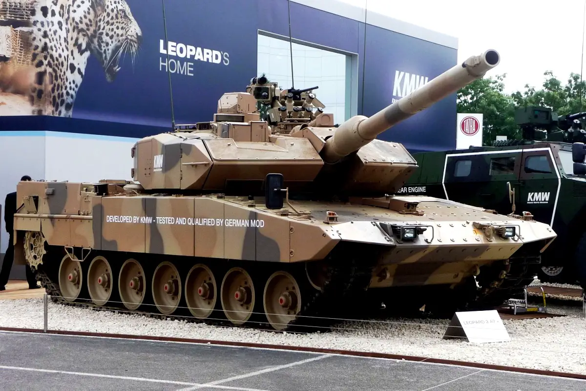 Leopard 2A7+ main battle tank