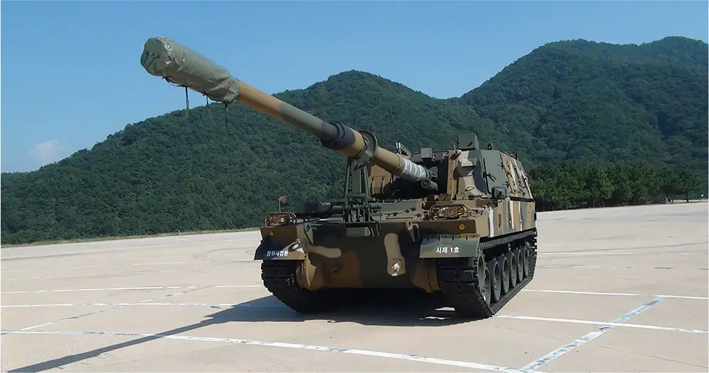 Hanwha Defense K9A1 Self-propelled Howitzer 