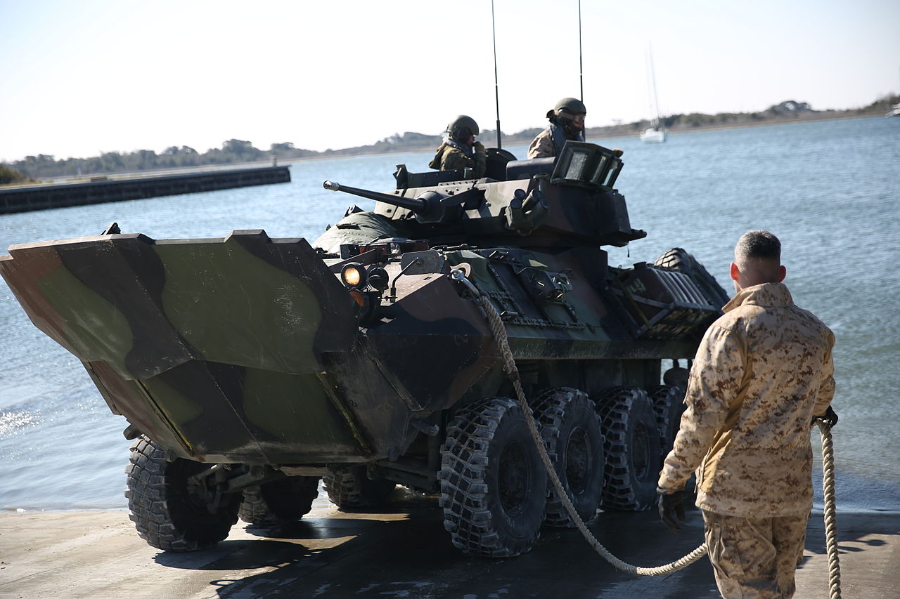 U.S. Marine Corps Light Armored Vehicle (LAV) 