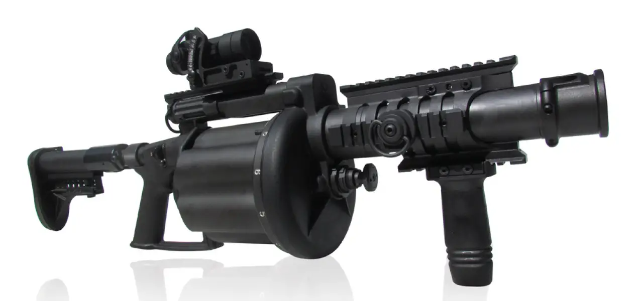 Milkor 40mm Super Six MRGL Multi Range Grenade Launcher