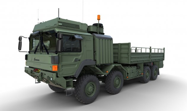 Rheinmetall MAN Military Vehicles (RMMV) HX 8x8 heavy truck