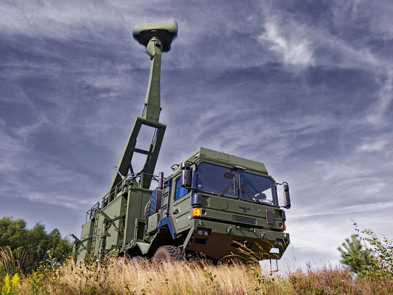 Saab Giraffe AMB (Agile Multi Beam) radar systems