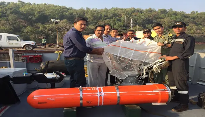 Indian Navy tests Sahayak air-droppable logistics containers