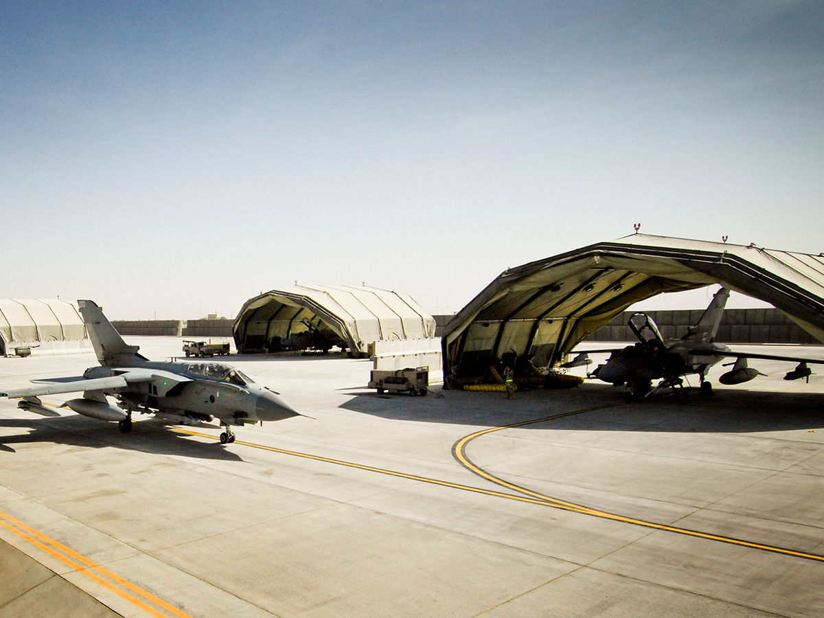 UK Ministry of Defence awards Rubb for delivery of quick deployable hangars