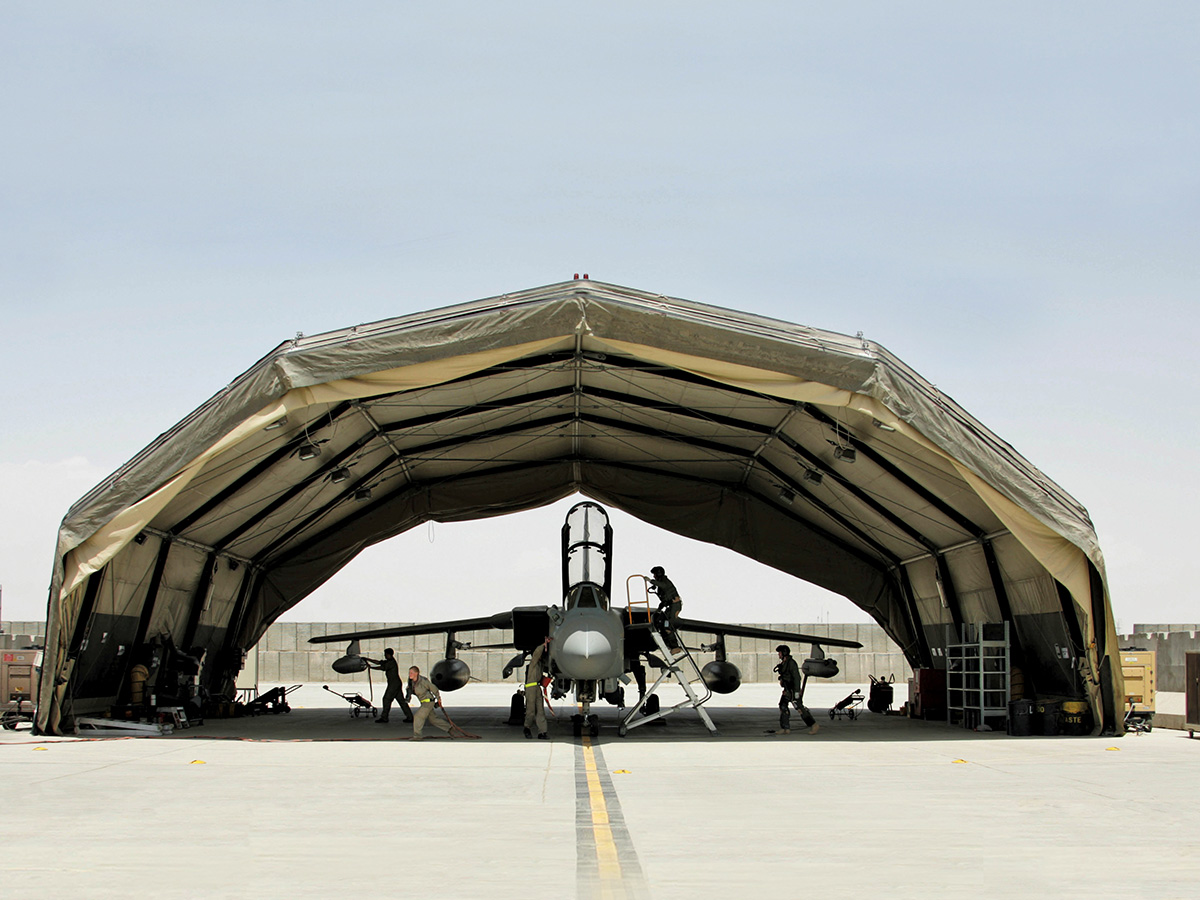 UK Ministry of Defence awards Rubb for delivery of quick deployable hangars