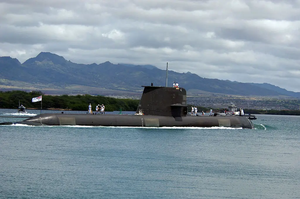 Royal Australian Navy HMAS Waller (SSG 75)  Collins-class submarine