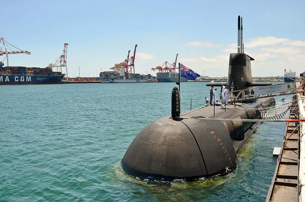Royal Australian Navy HMAS Sheean (SSG 77)  Collins-class submarine