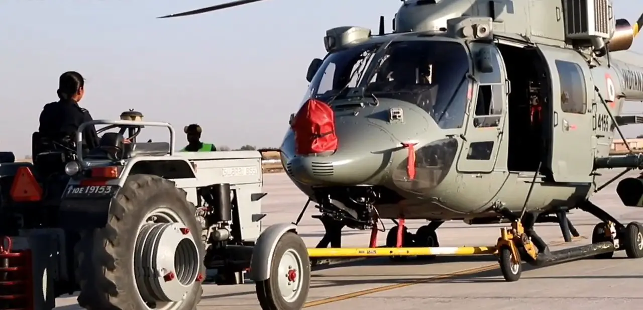 HAL Rudra ALH-WSI Light Attack Helicopter