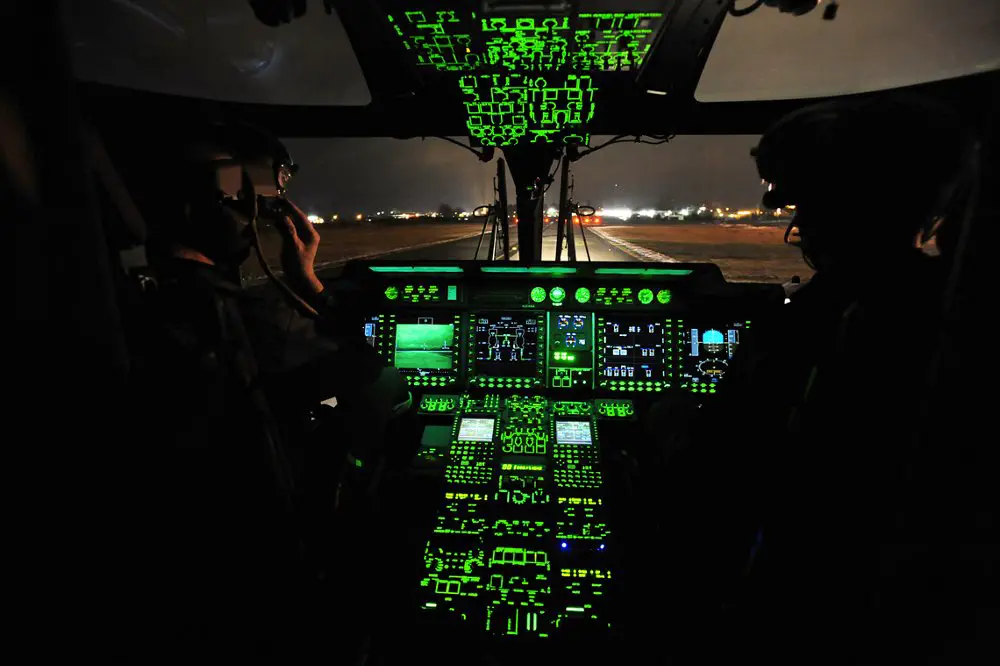  NHIndustries NH90 avionics suite and glass cockpit 
