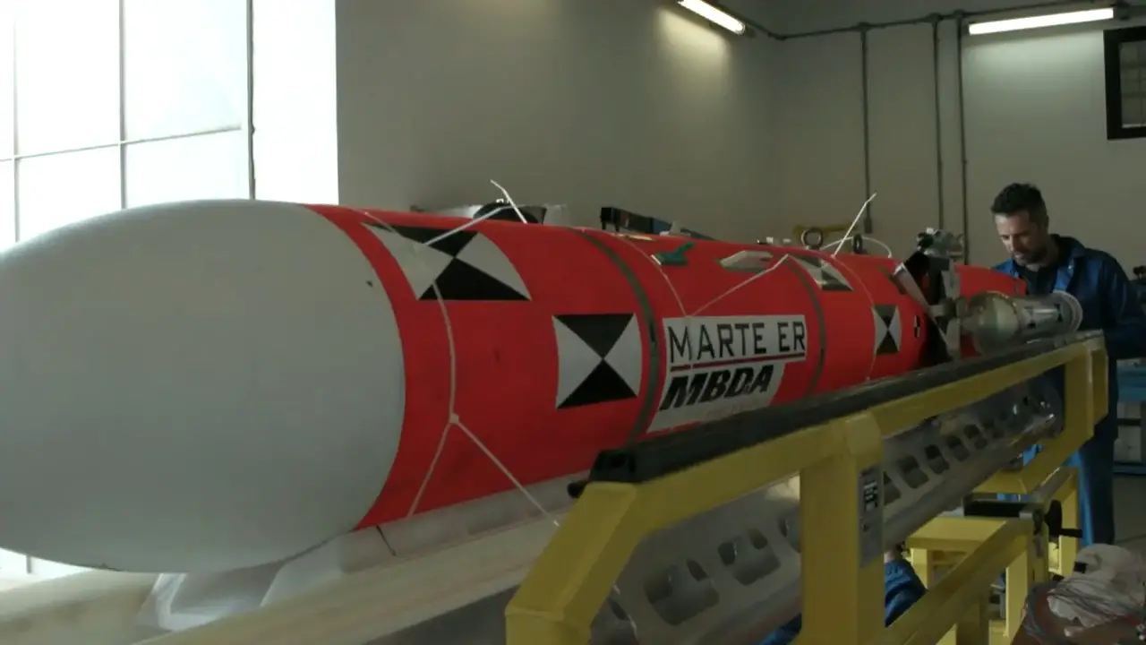 MBDA Marte ER anti-ship missile