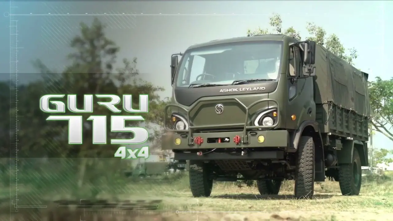Ashok Leyland Guru 715 4×4 logistic truck