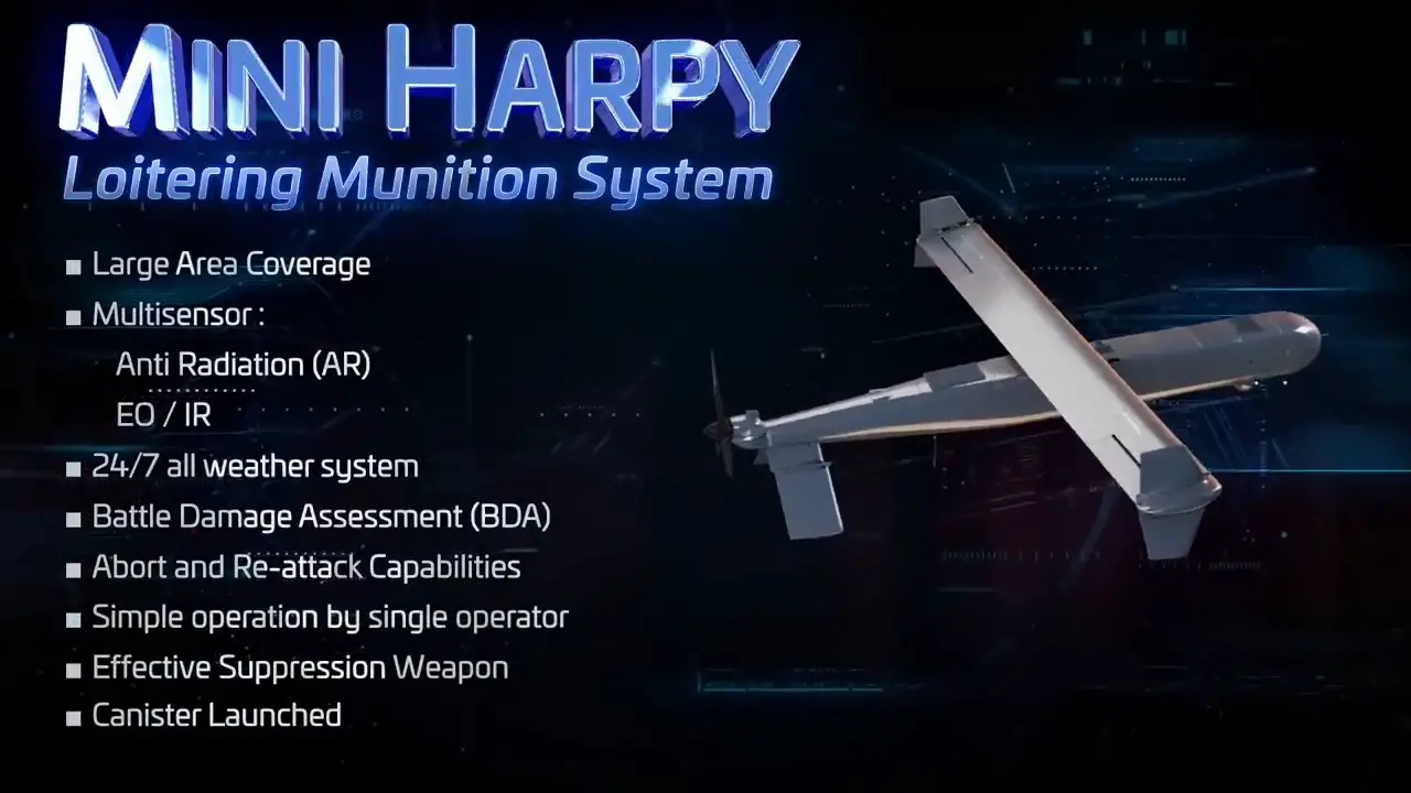 IAI Mini Harpy loitering munition