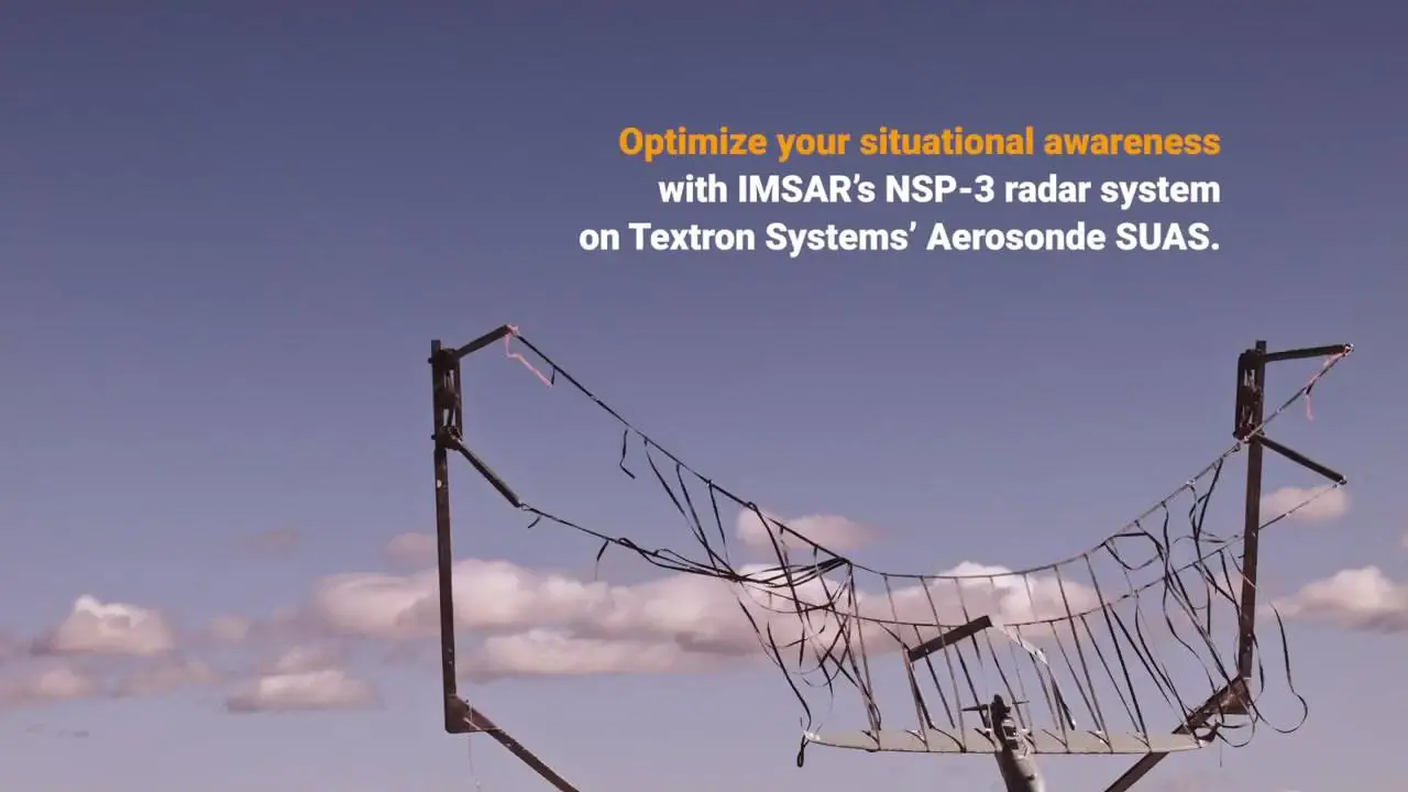 Integrating the IMSAR NSP-3 on the Textron Systems Aerosonde SUAS