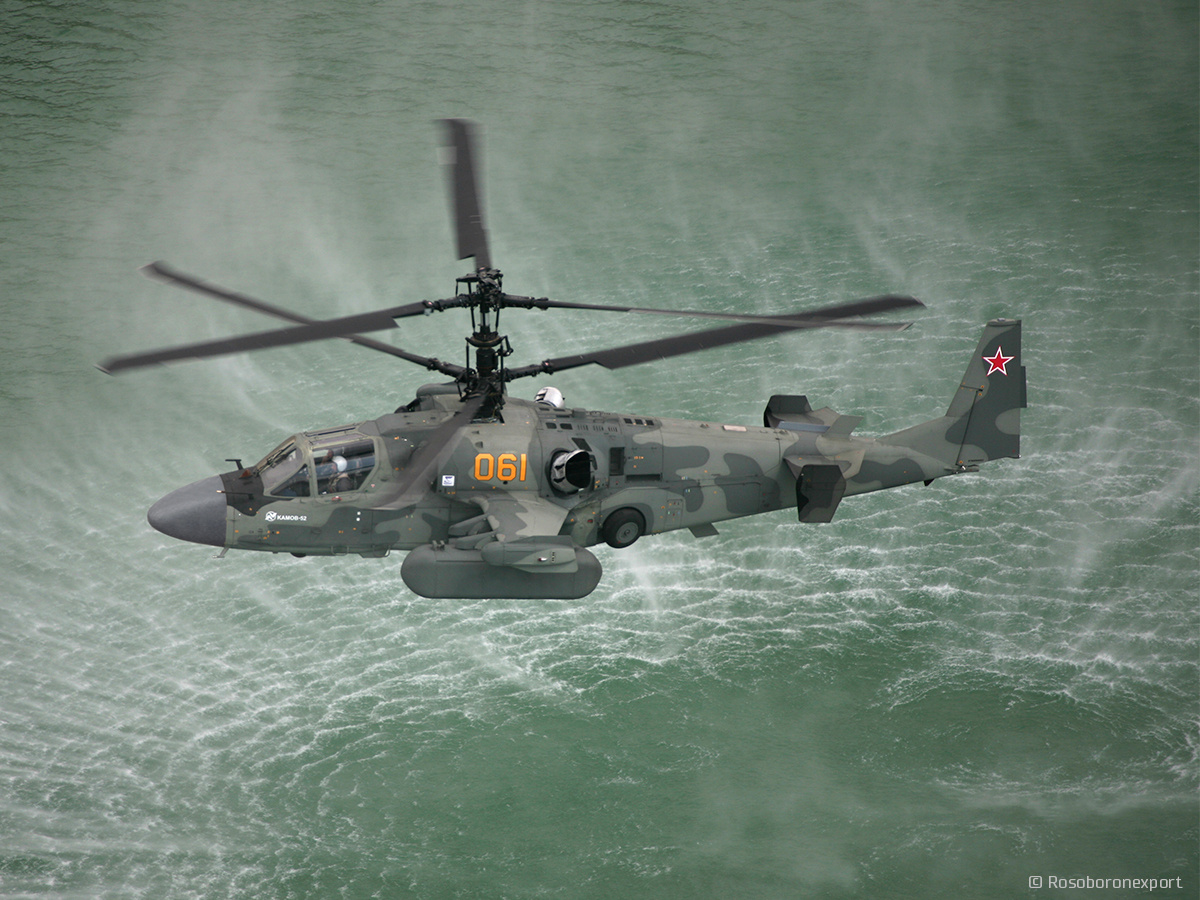 Ka-52 Scout/attack helicopter