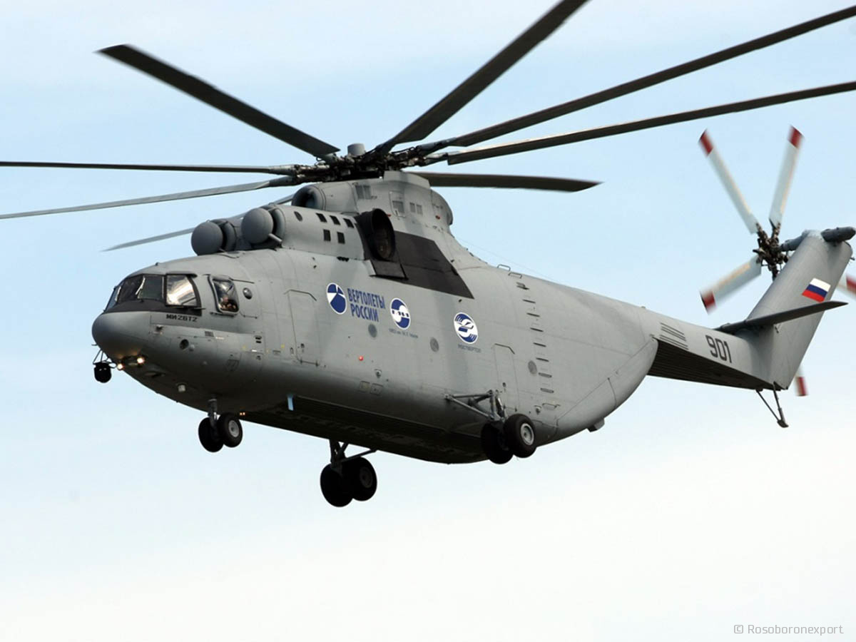 Mi-26T2 heavy transport helicopter