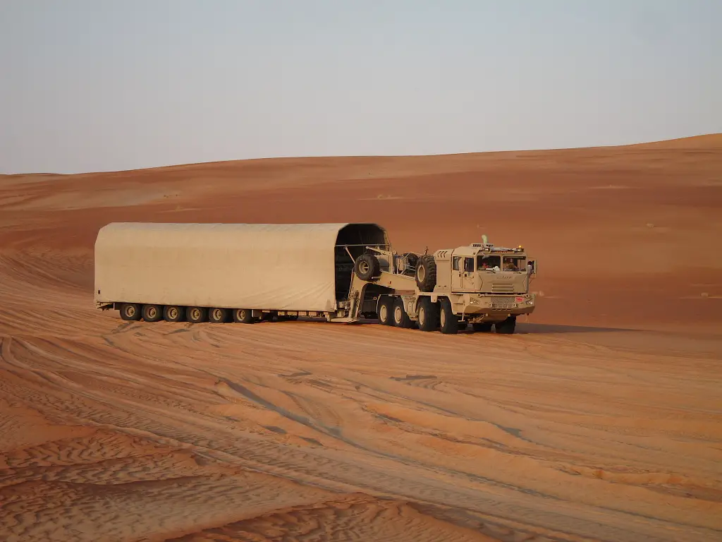 UAE to receive Belarusian MZKT-741351 heavy tank transporters