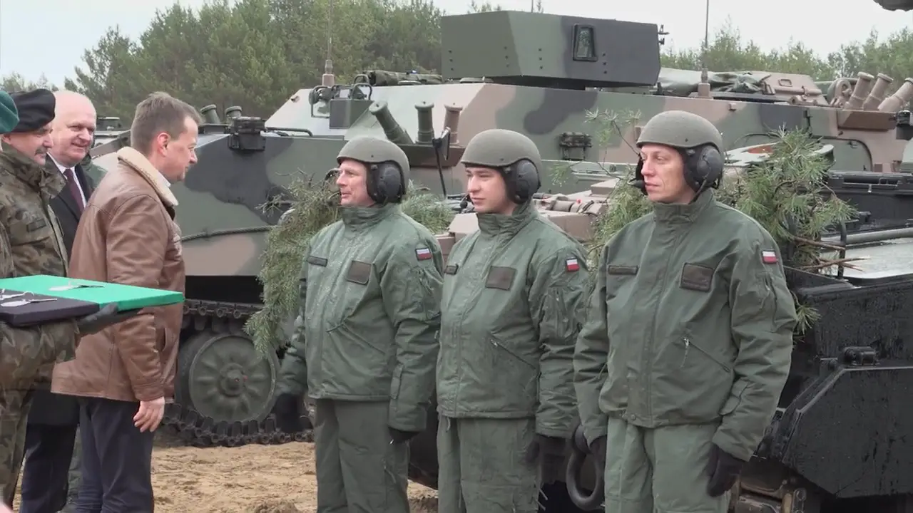 Polish Army began to receive Krab self-propelled tracked howitzer