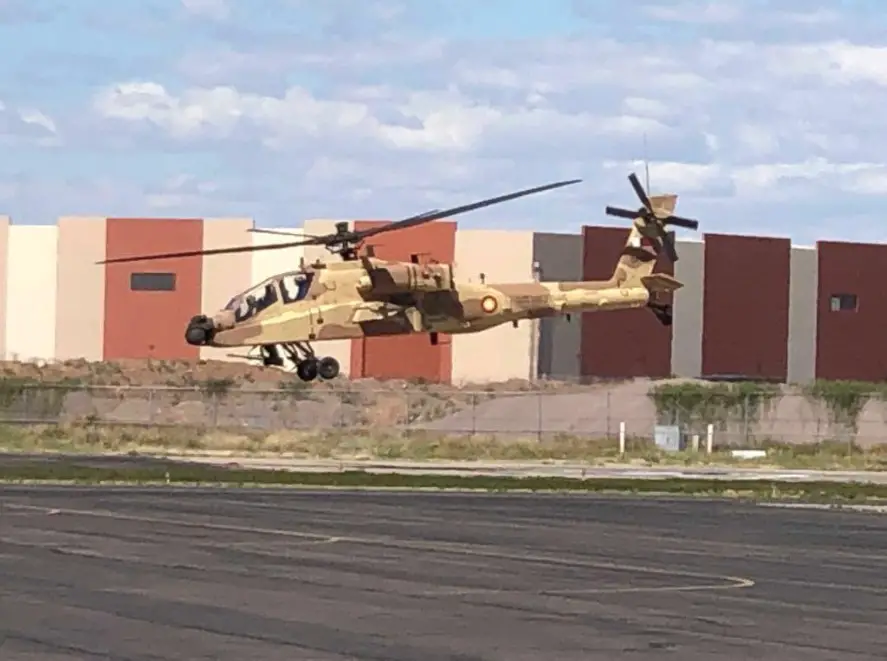 Qatar Emiri Air Force Received First AH-64E Apache Guardian Attack Helicopters