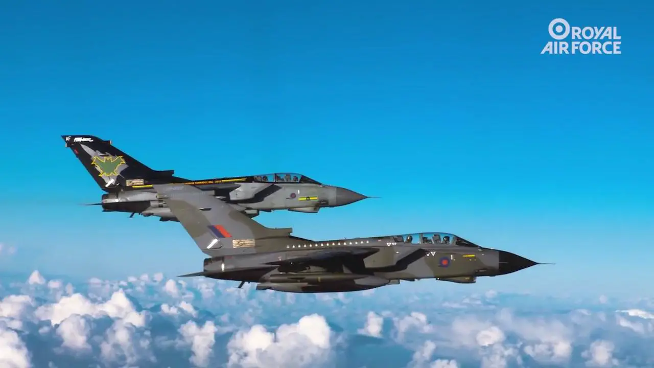 Royal Air Force commemorates iconic RAF Tornado GR4