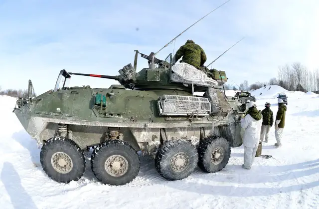 Light Armoured Vehicle II (LAV II) Coyote 