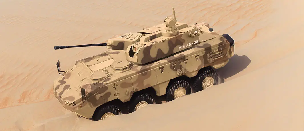 Otokar Arma 8X8 Wheeled Armoured Vehicle