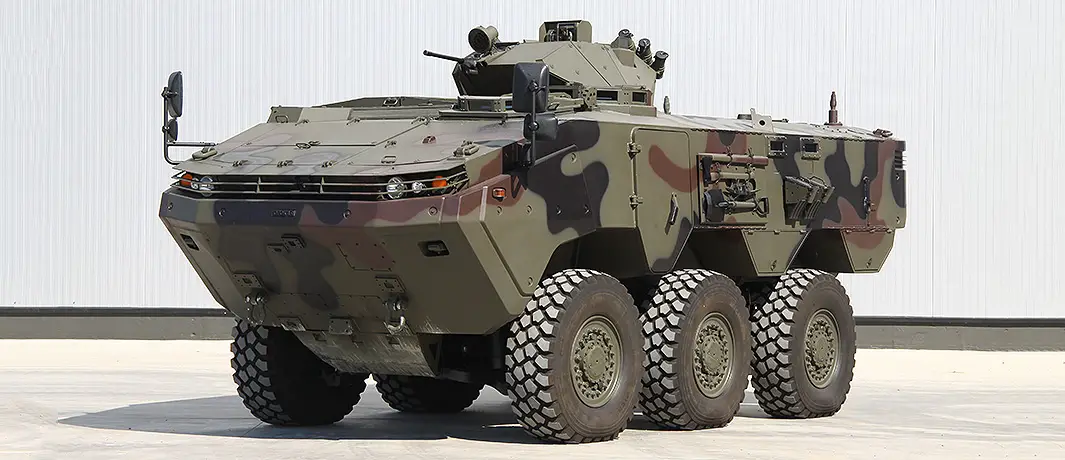 Otokar Arma  6X6 Wheeled Armoured Vehicle