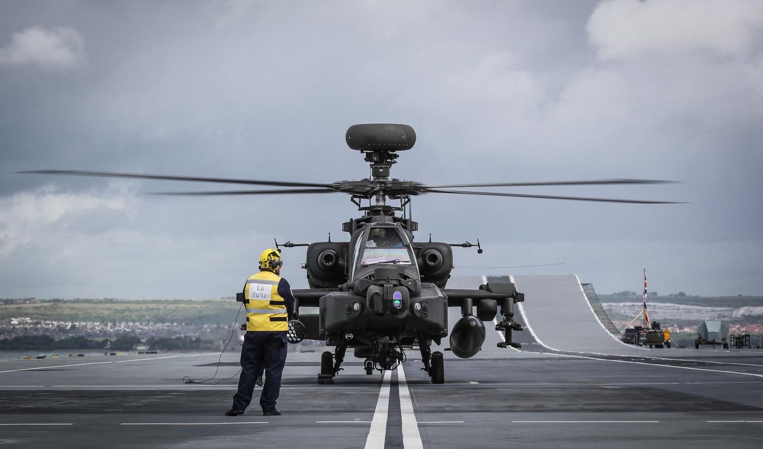 British Army Apache AH Mk 1 Attack Helicopter