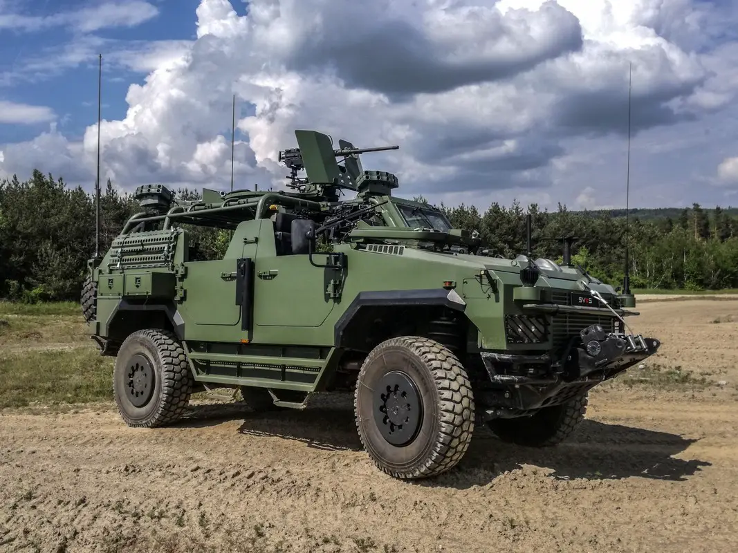 Czech Army SVOS Perun Light Strike Vehicle