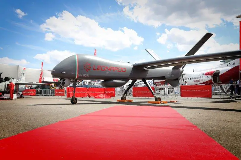 Leonardo unveils its largest-ever drone, the Falco Xplorer