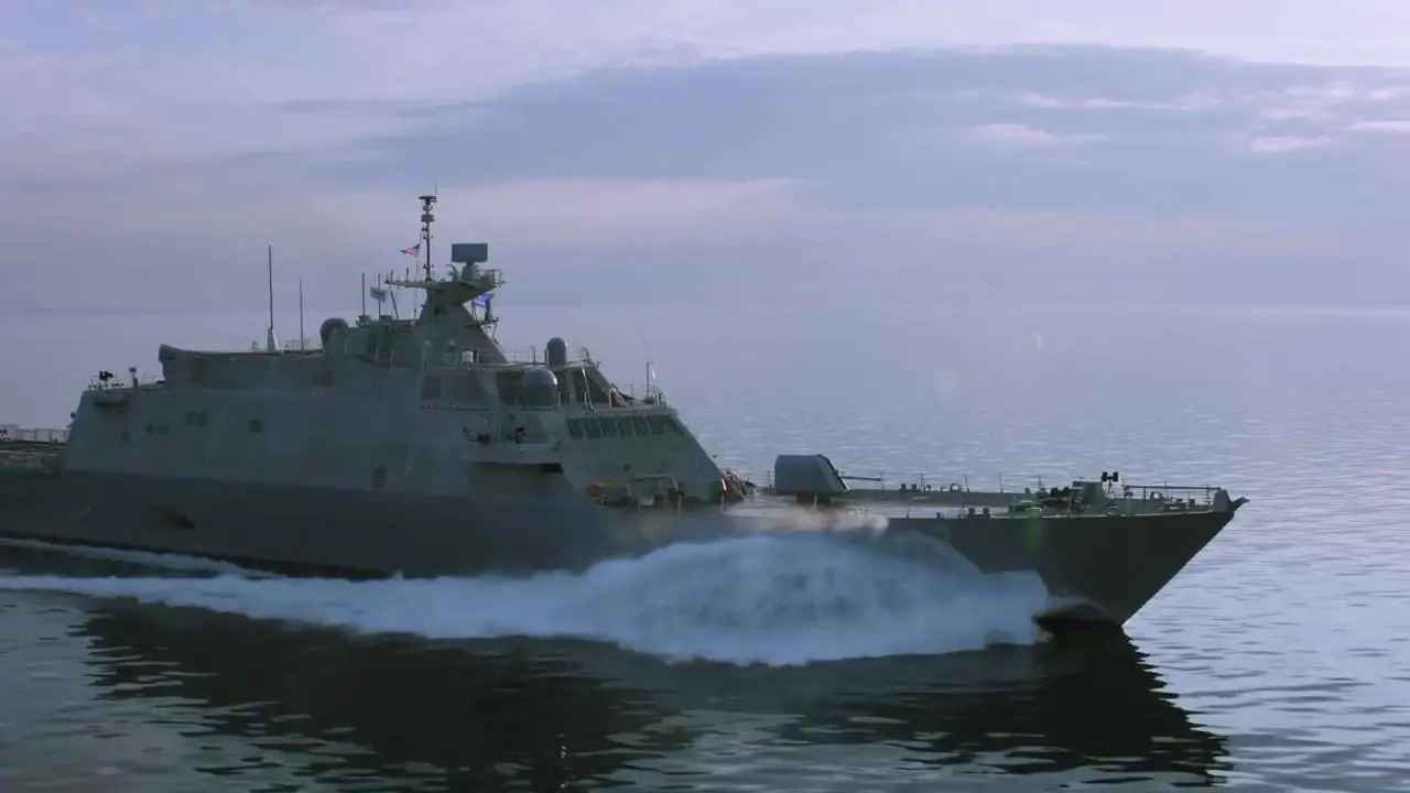 Littoral Combat Ship 21 Christened and Launched
