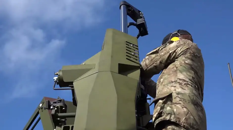 Royal Danish Army Piranha 5 Advanced Automated Autonomous Mortar System